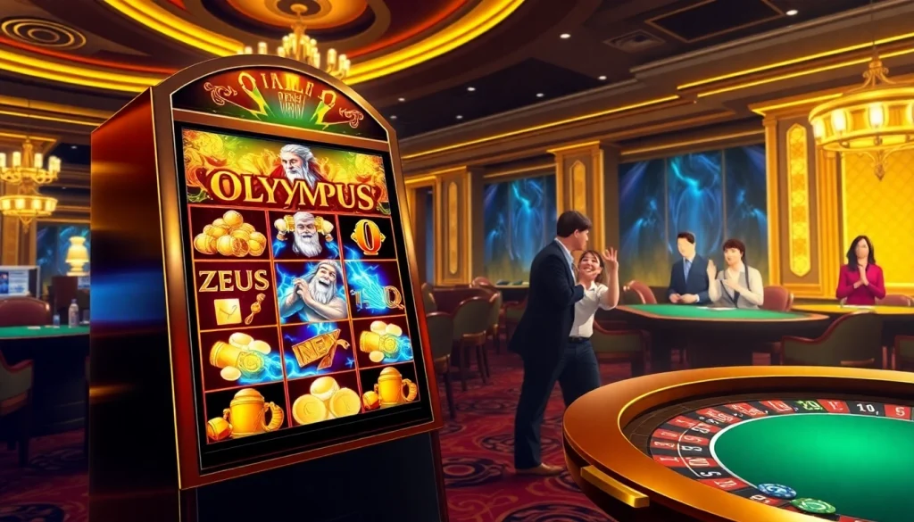 Menangkan besar pada mesin slot Olympus dengan tema mitologi Yunani yang berwarna-warni dan gameplay yang mengasyikkan.