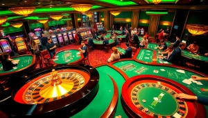 Engage in thrilling gameplay at hello88k.blog with exciting casino tables and vibrant slot machines.