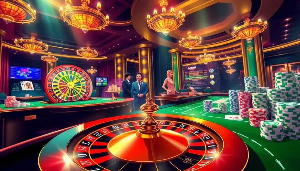 Vivez le frisson du blackjack et de la roulette dans un casino fiable en ligne avec une action de jeu dynamique.