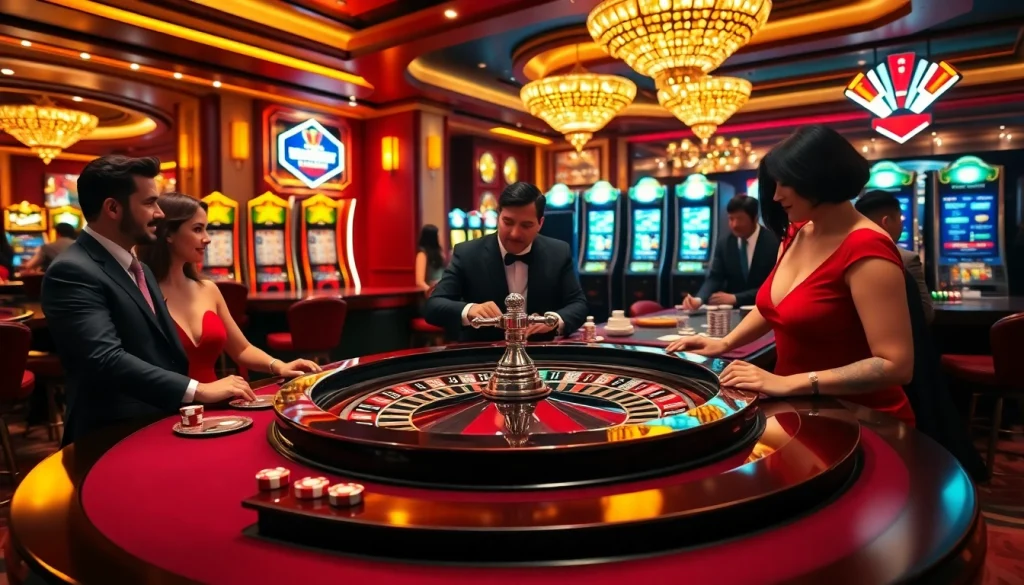 Découvrez l'excitation des meilleurs casinos en ligne avec des tables de roulette dynamiques et des jeux professionnels.
